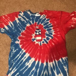 CW Kids red white and blue shirt  10-12